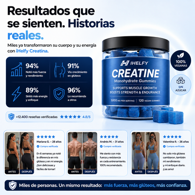 IHELFY™ Gomitas De Creatina