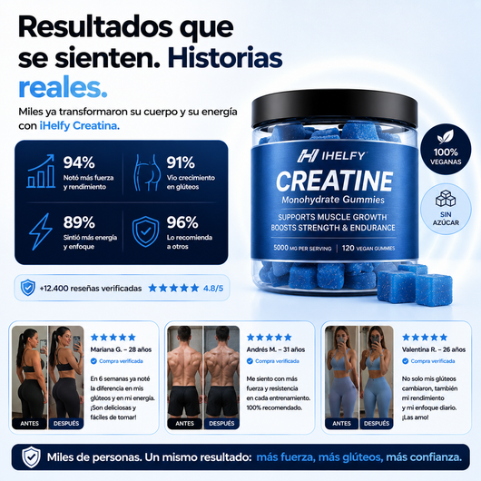 IHELFY™ Gomitas De Creatina