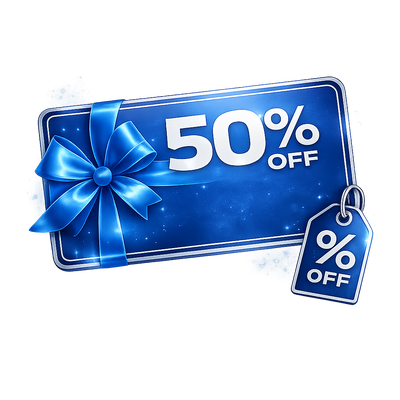 Cupon 50% OFF