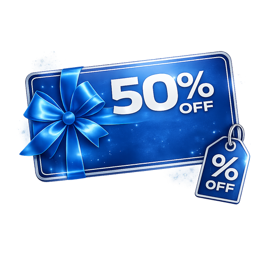 Cupon 50% OFF
